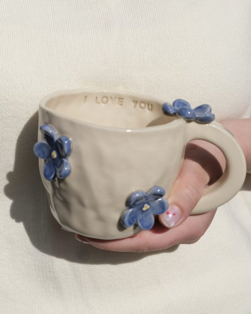 Forget-me-nots "I Love You" Mug - Image 3