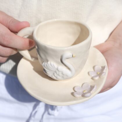 Zestaw Espresso z Łabędziem