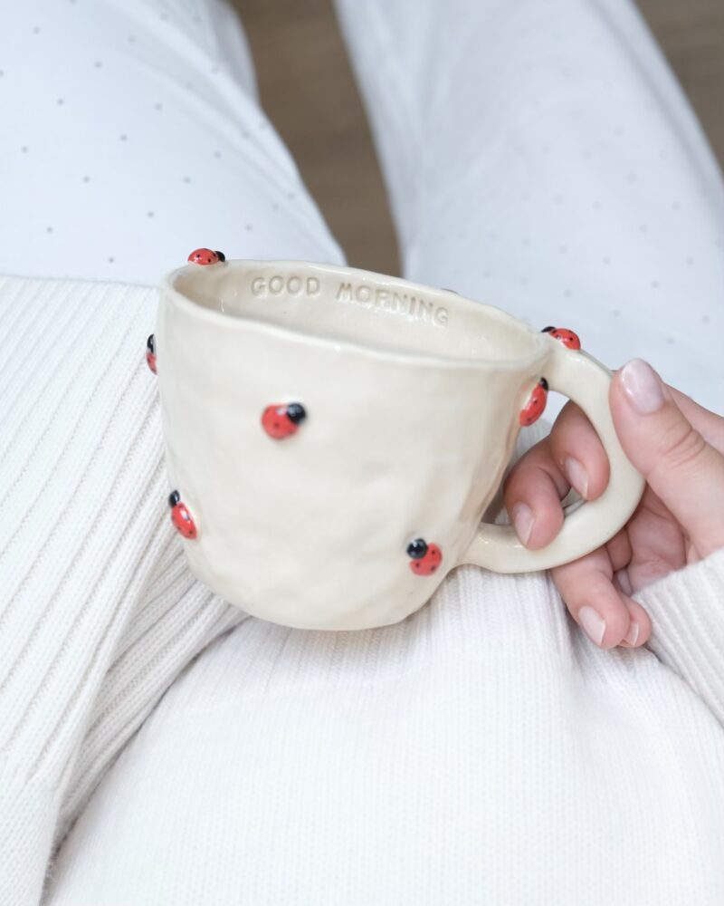 Ladybug Mug "Good Morning"