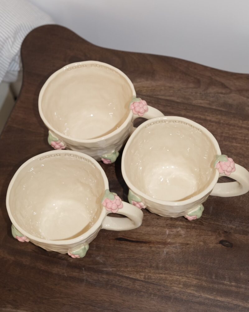 Outlet! Rasberry Mug "Good Morning" - Image 2