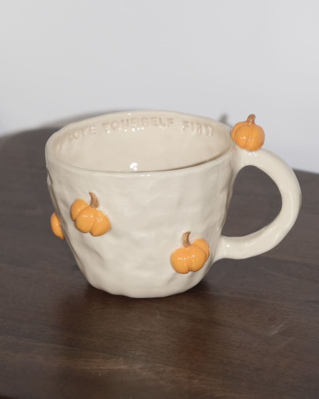 Kubek w Dynie "Love yourself first"