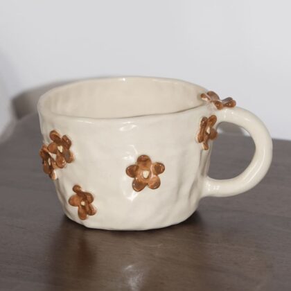 Kubek w Małe Kwiatki