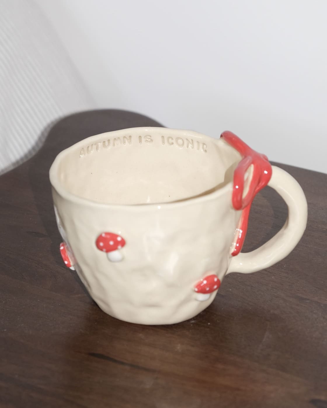 OUTLET! Mug with Mushrooms