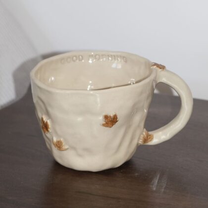 OUTLET! Kubek w Listki