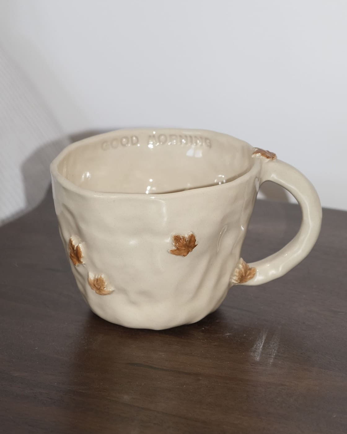 OUTLET! Kubek w Listki