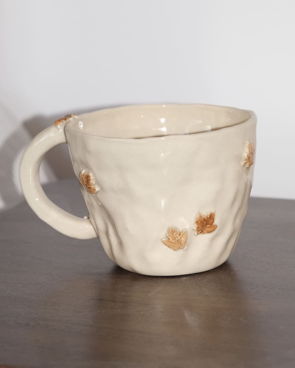 OUTLET! Kubek w Listki - obrazek 3