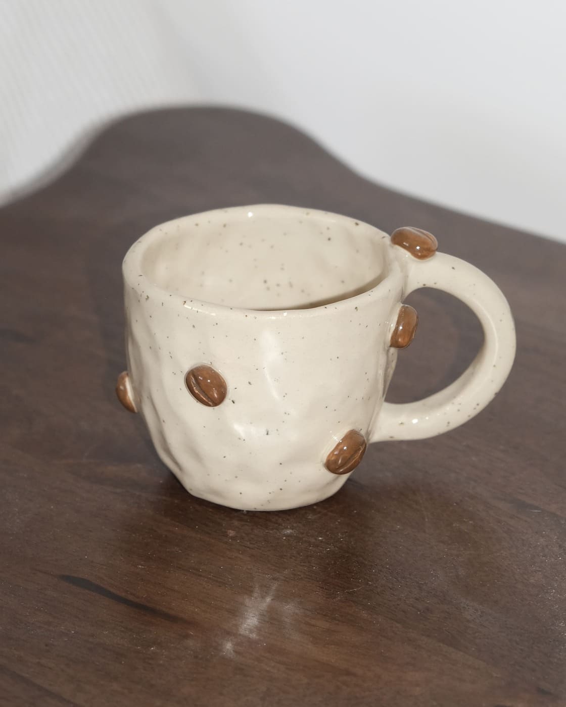 SAMPLE SALE! Espresso Cup with Coffee Beans