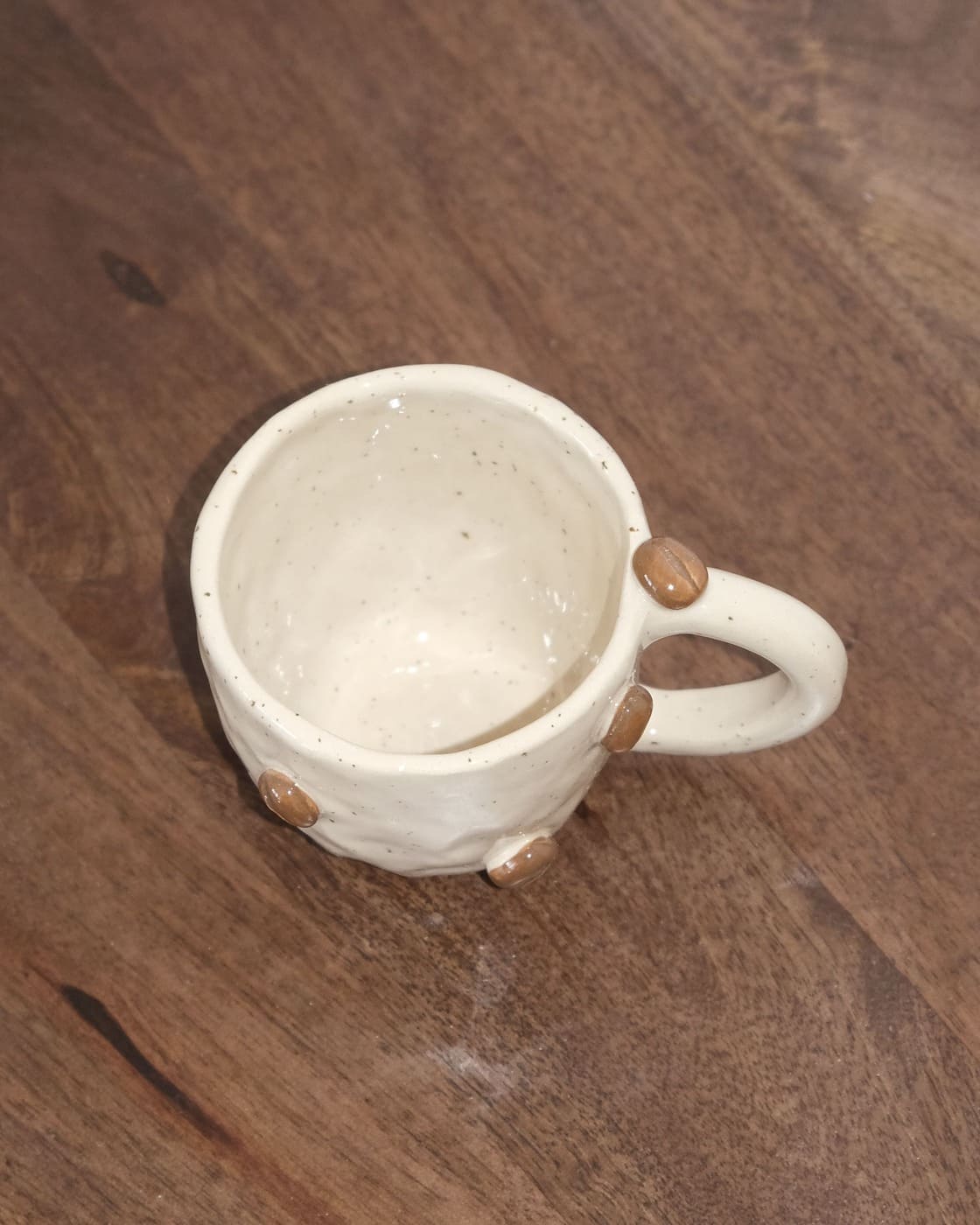 SAMPLE SALE! Espresso Cup with Coffee Beans - Image 4