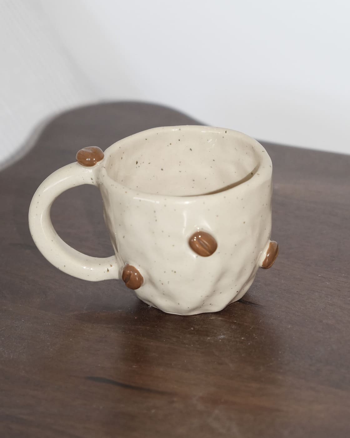 SAMPLE SALE! Espresso Cup with Coffee Beans - Image 3