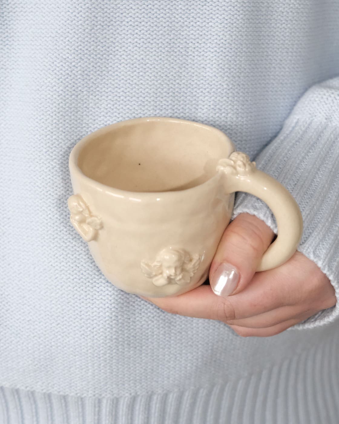 Espresso Mug with Angels - Image 2