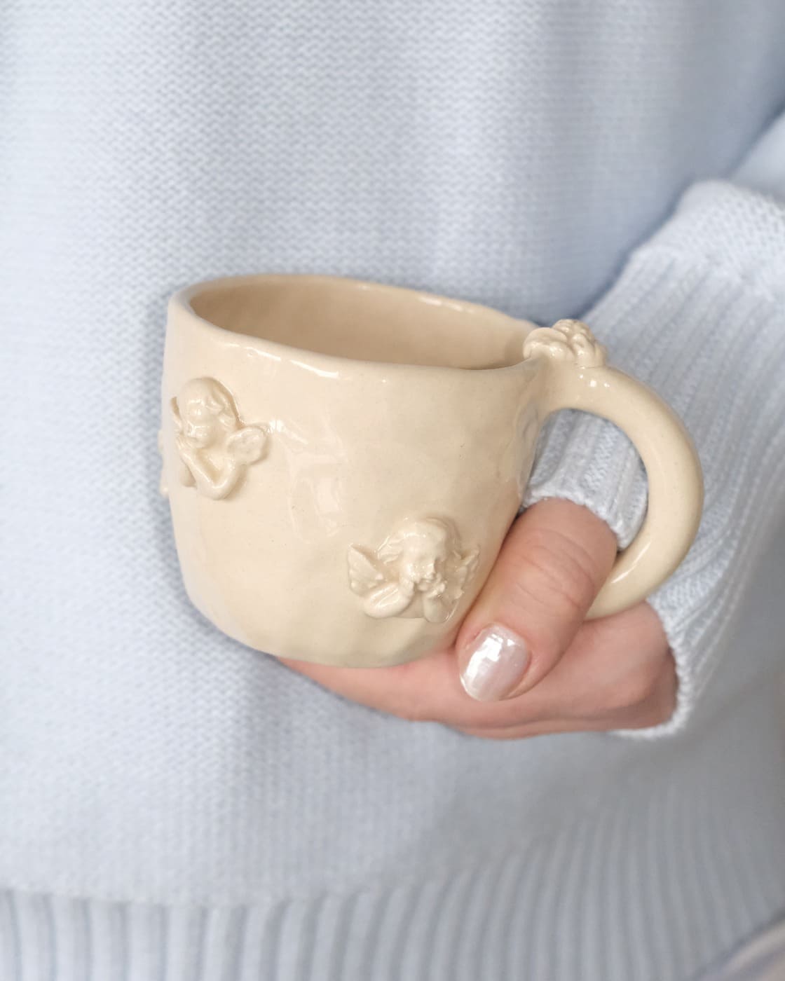 Espresso Mug with Angels