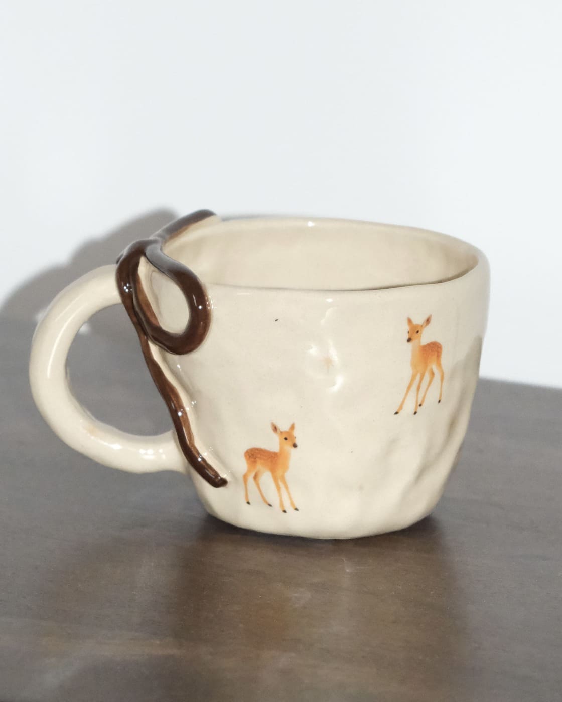 Ribbon Mug with Deers "Good Morning" - Image 3