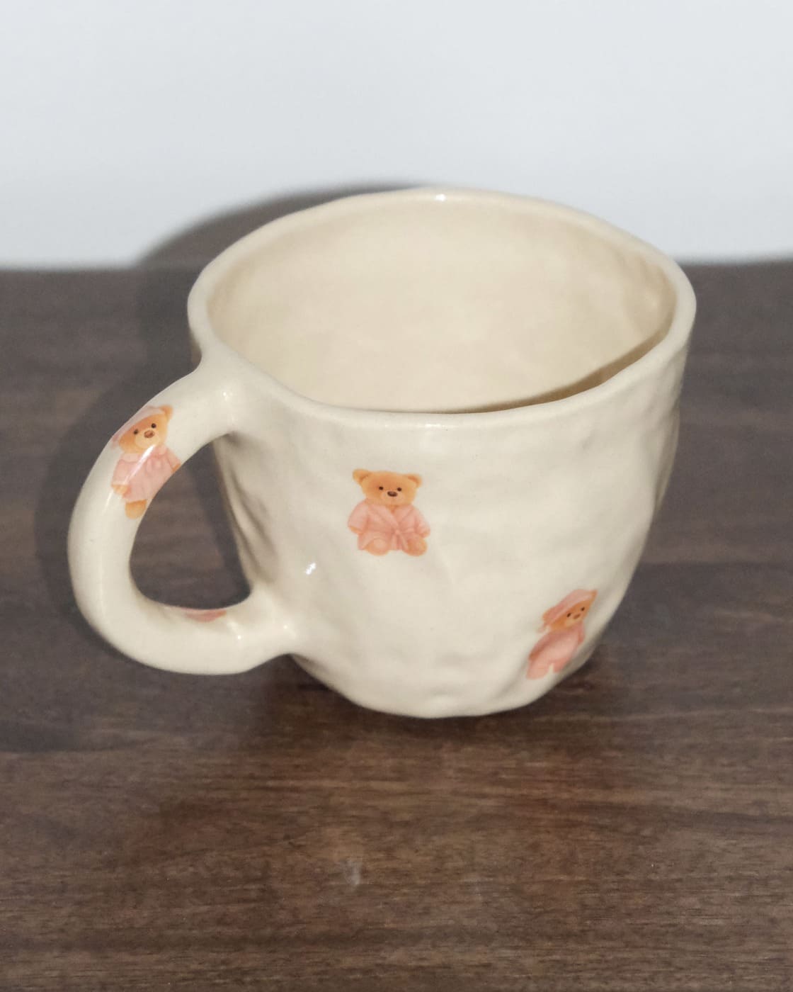 Mug with Pink Bears "Too cold to care" - Image 4