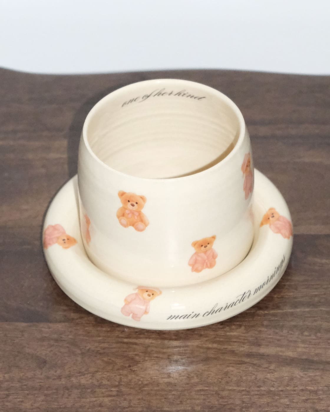 Set with Pink Bears "One of Her Kind" - Image 2