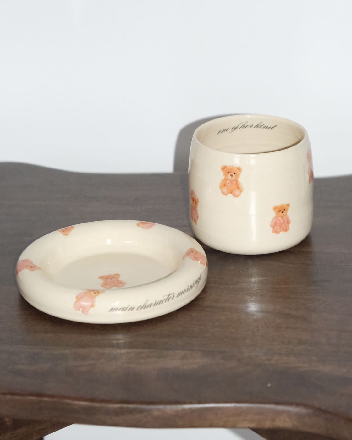 Set with Pink Bears "One of Her Kind" - Image 4