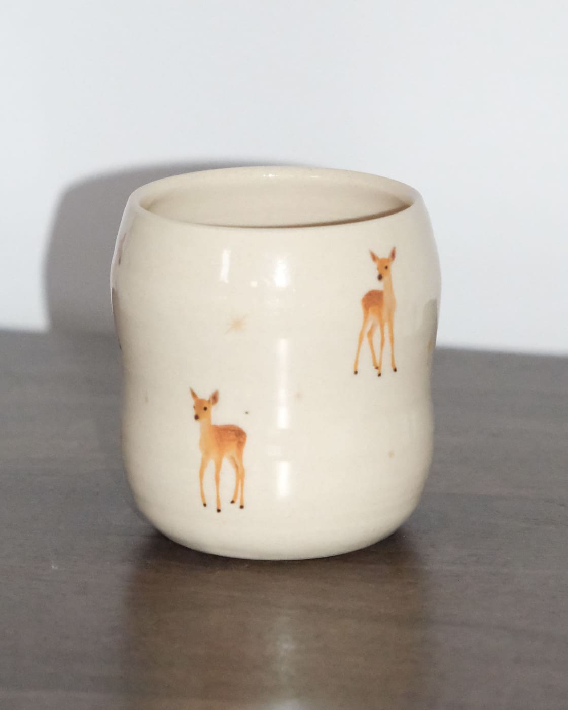 Cup with Deers "Powered by Hot Cocoa" - Image 4