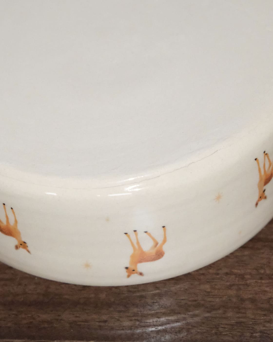 OUTLET! Big Bowl with Deers 1 - Image 2