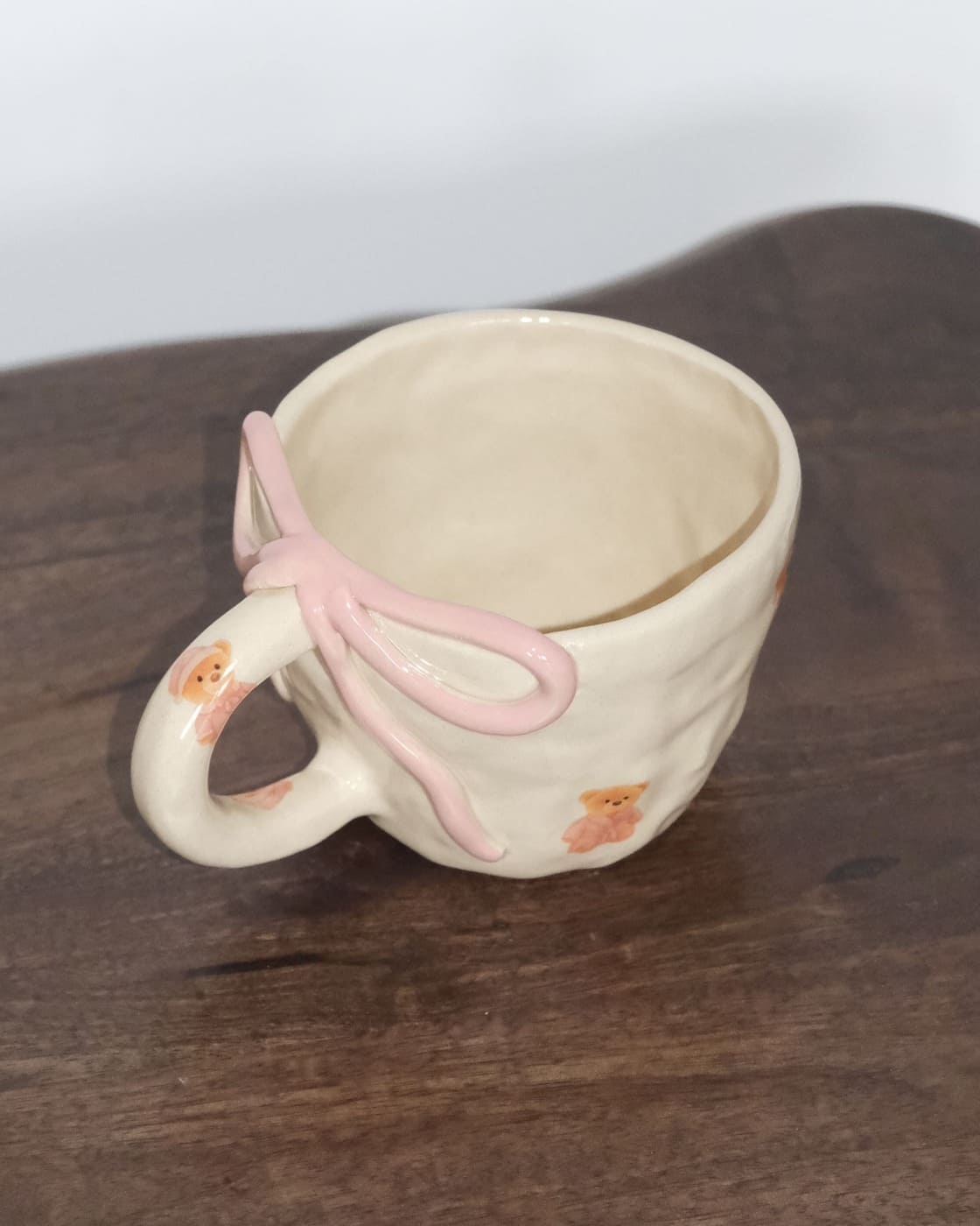 Kubek z Kokardką i Misiami "Good Morning" - obrazek 3