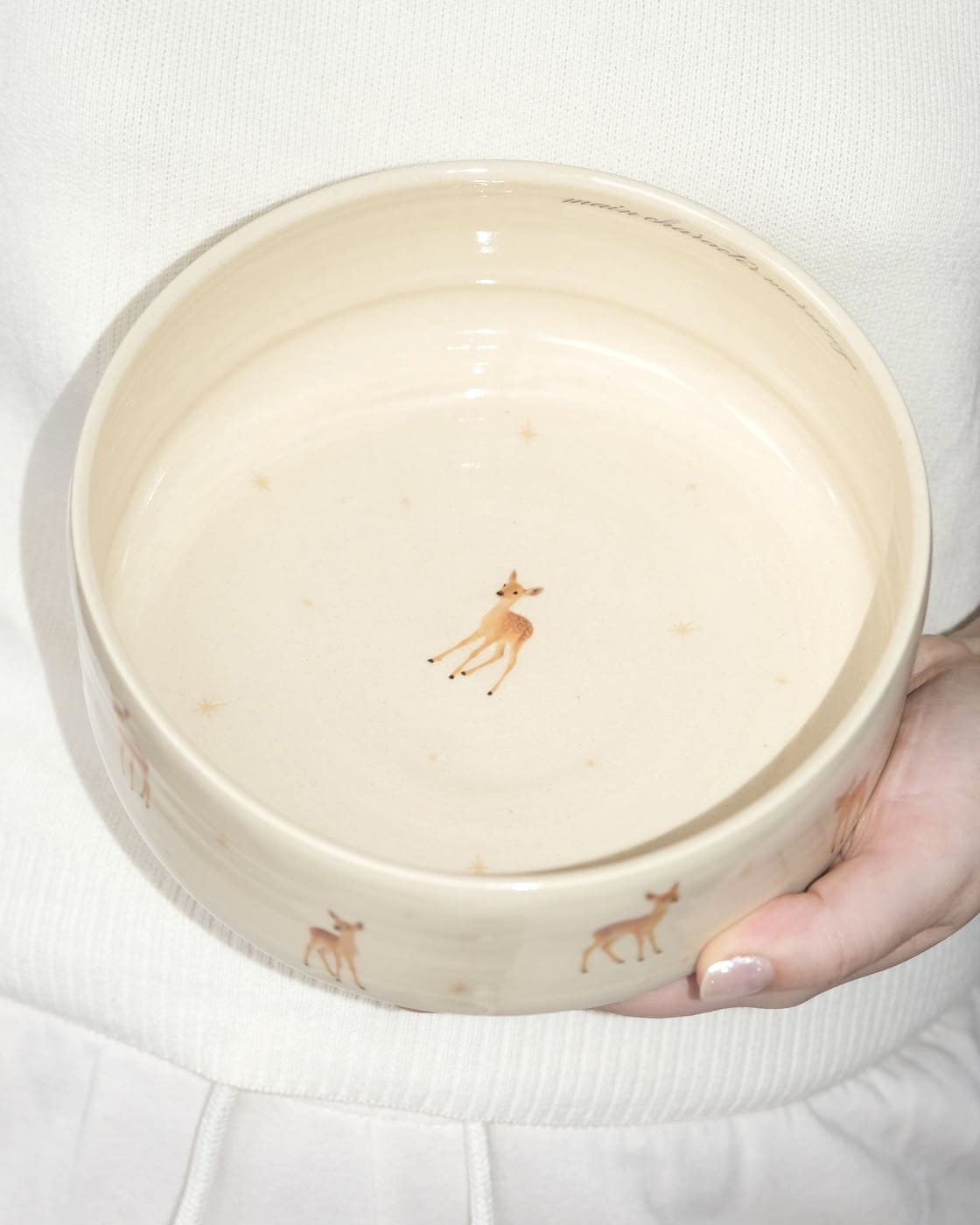 Big Bowl with Deers 1 - Image 2