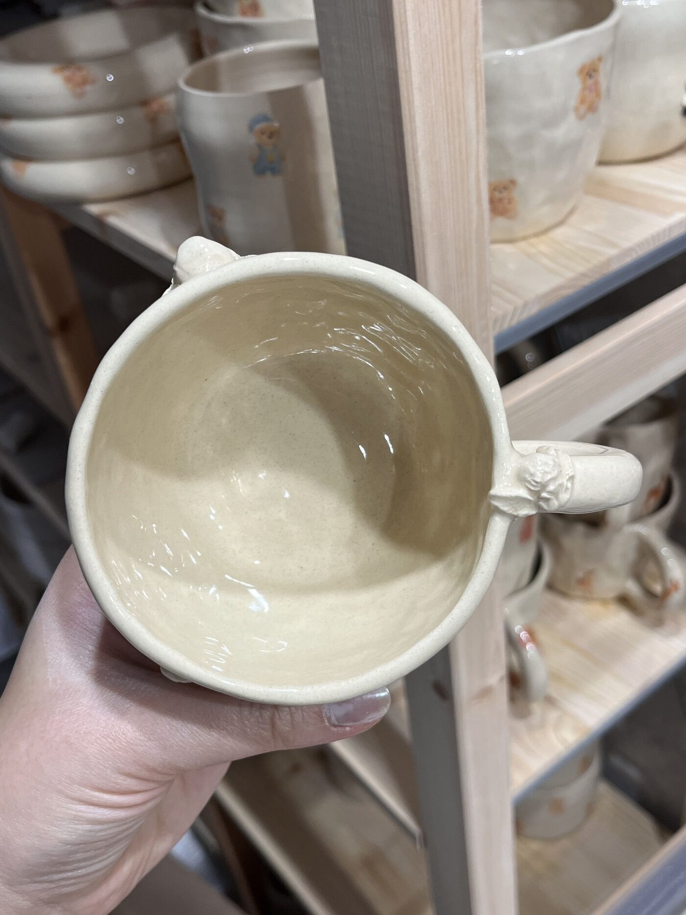 OUTLET! Medium Mug with Angels - Image 4