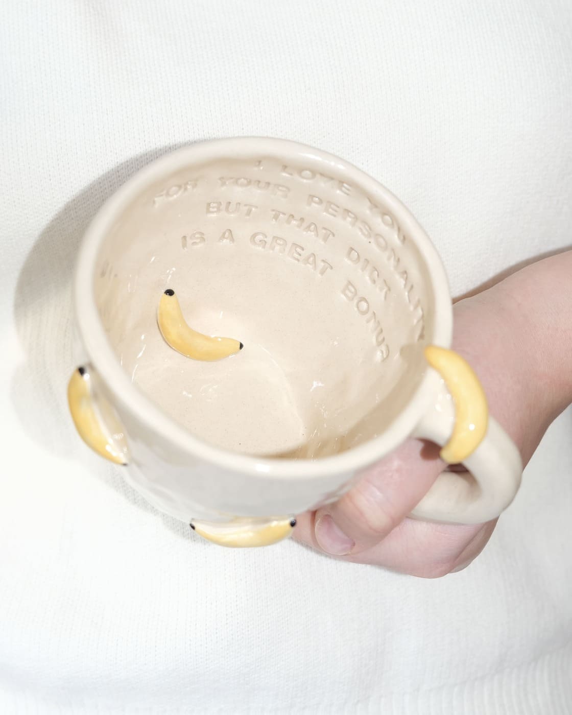 Kubek w Banany "I love you for..." - obrazek 3