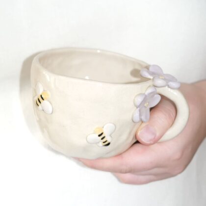 Kubek w Pszczółki i Kwiatki