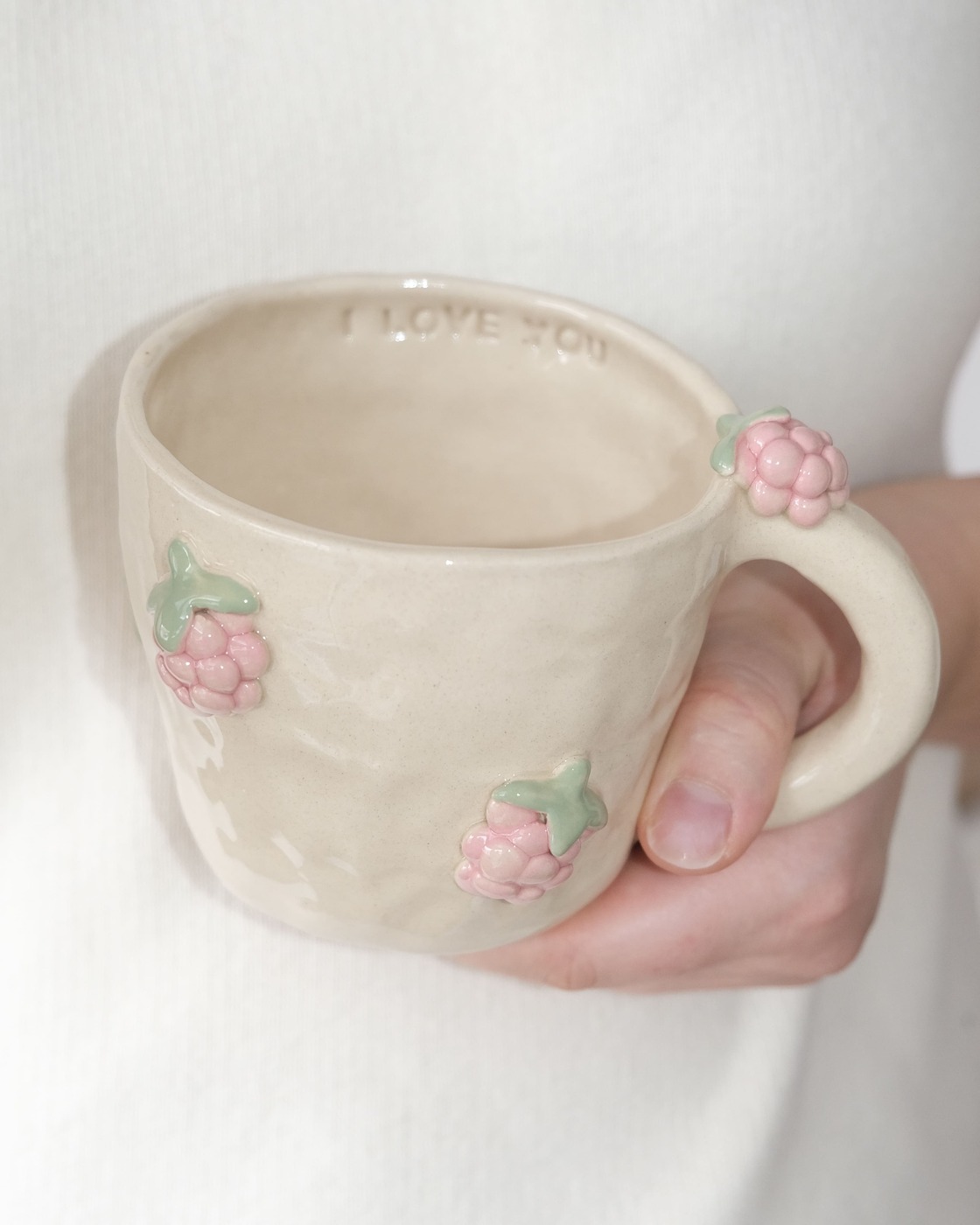 Kubek w Malinki "I love you" - obrazek 3