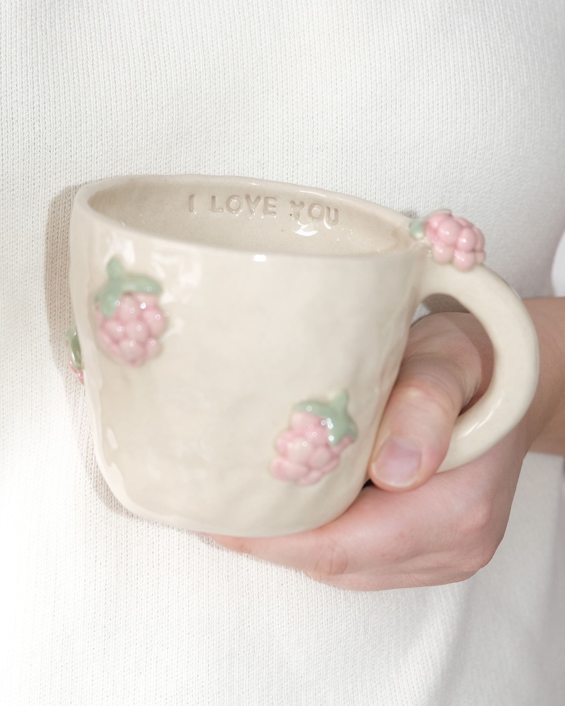 Kubek w Malinki "I love you"