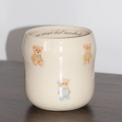 Kubeczek w Niebieskie Misie "No Wishlist Needed"