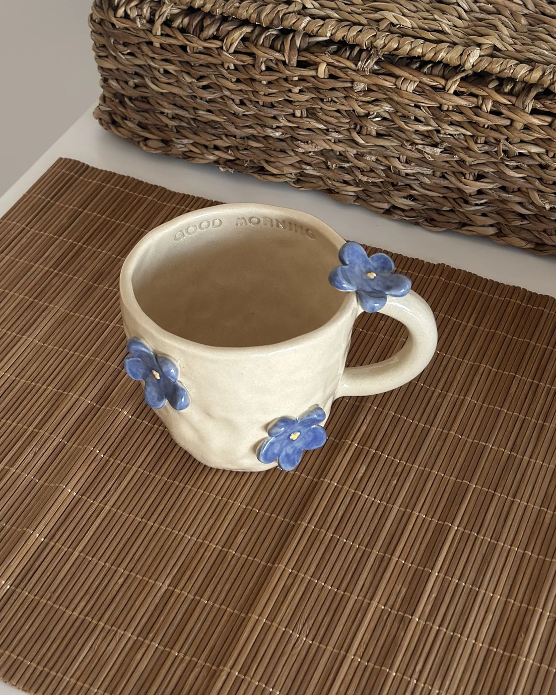 Kubek w Niezapominajki "Good Morning" - obrazek 3