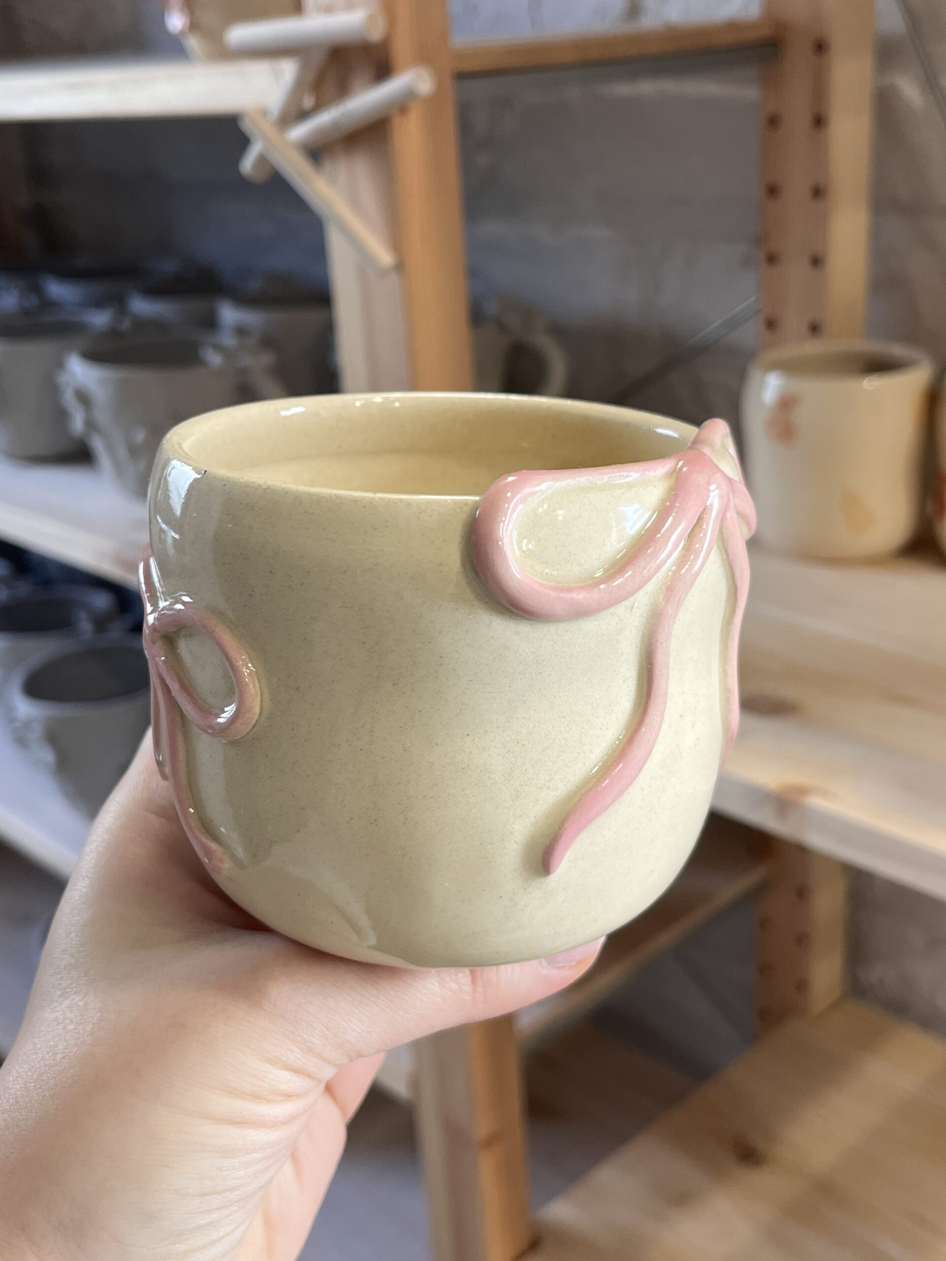 OUTLET! Kubeczek w Kokardki - obrazek 5