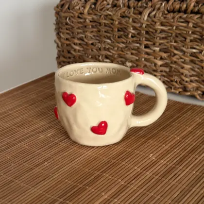 OUTLET! Espresso "I Love You Mom" - delikatne pęknięcie pod uchwytem