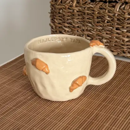 Kubek w Croissanty "Najlepszy Tata"