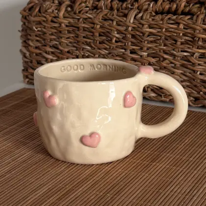 Kubek w Serduszka "Good Morning"