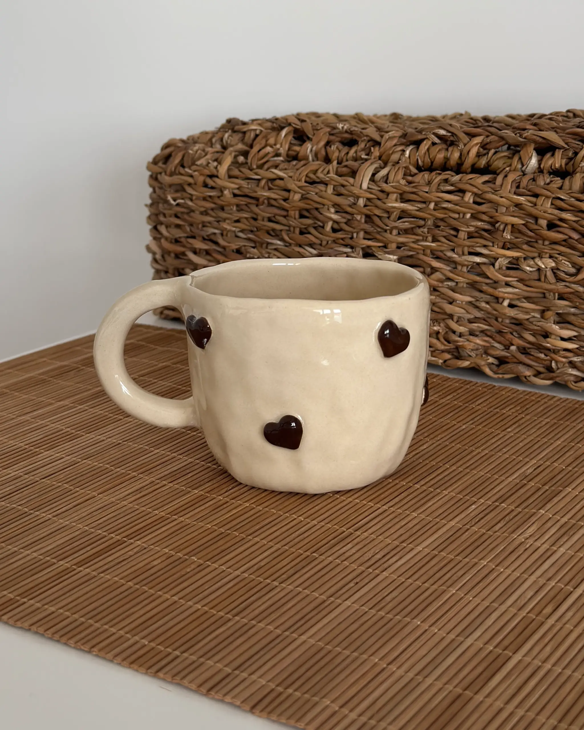 OUTLET! Kubek w Serca "Kocham Cię Tato" - pęknięcie przy uchwycie - obrazek 5