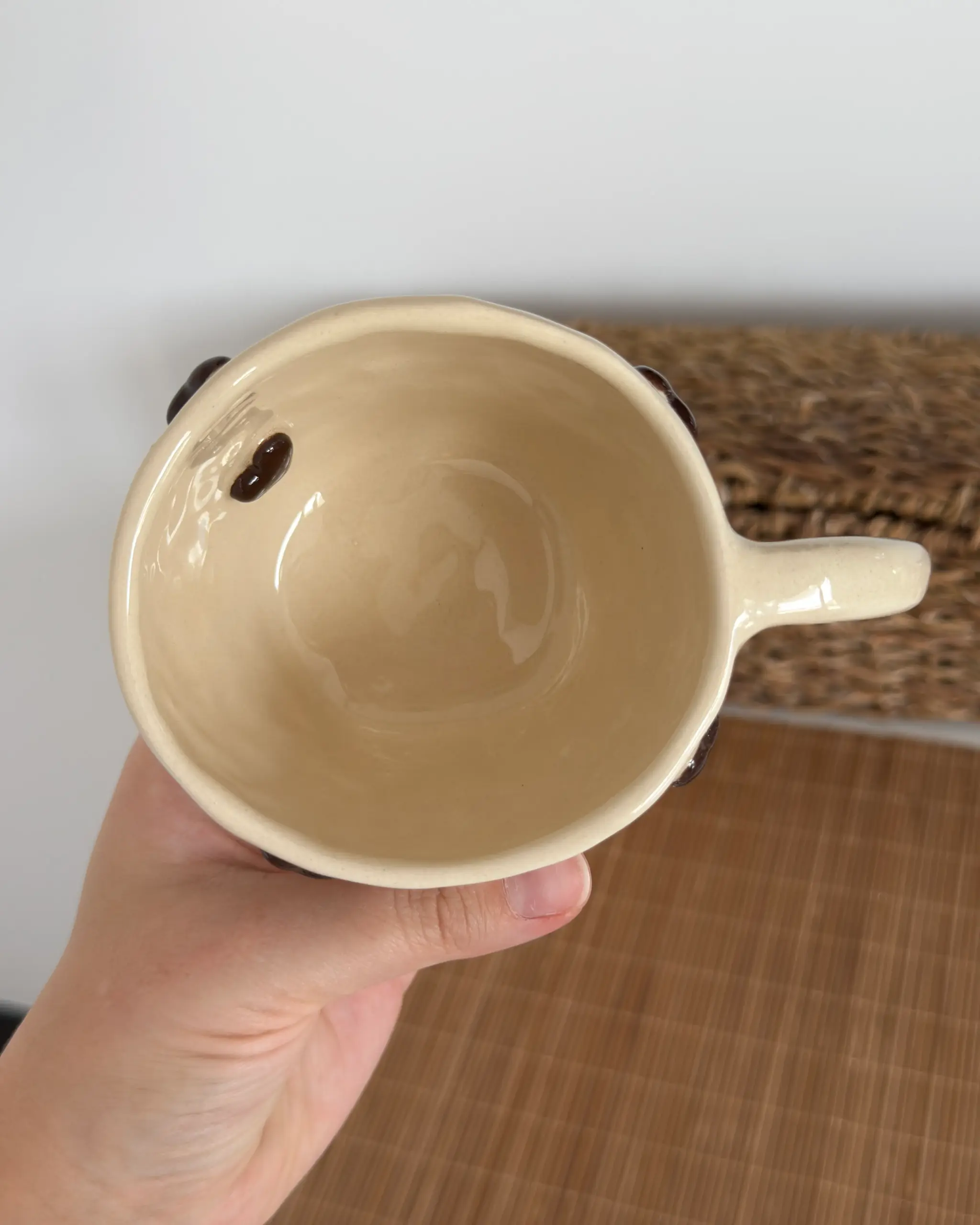 OUTLET! Kubek w Serca "Kocham Cię Tato" - pęknięcie przy uchwycie - obrazek 3