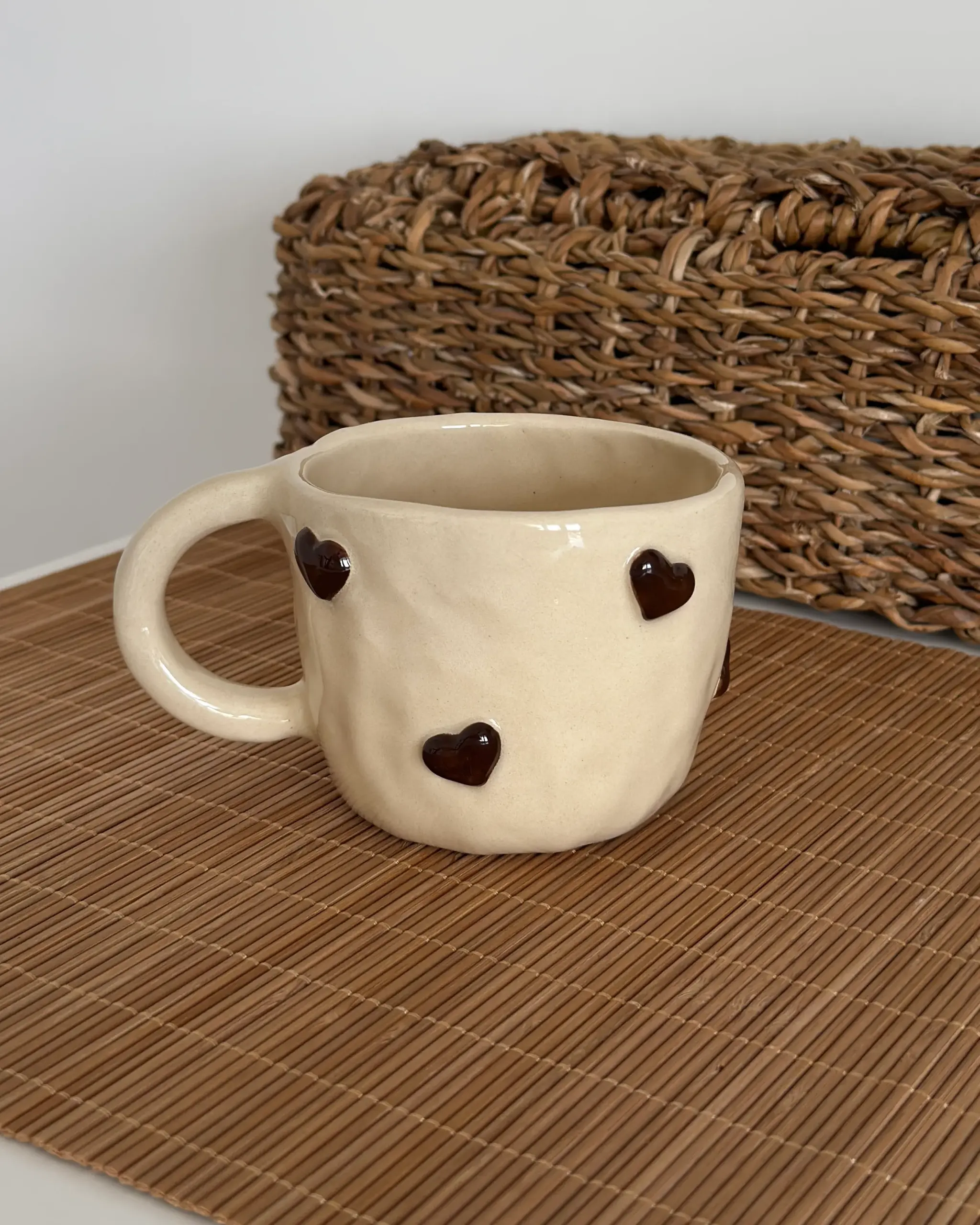 OUTLET! Kubek w Serca "Kocham Cię Tato" - owalny - obrazek 4