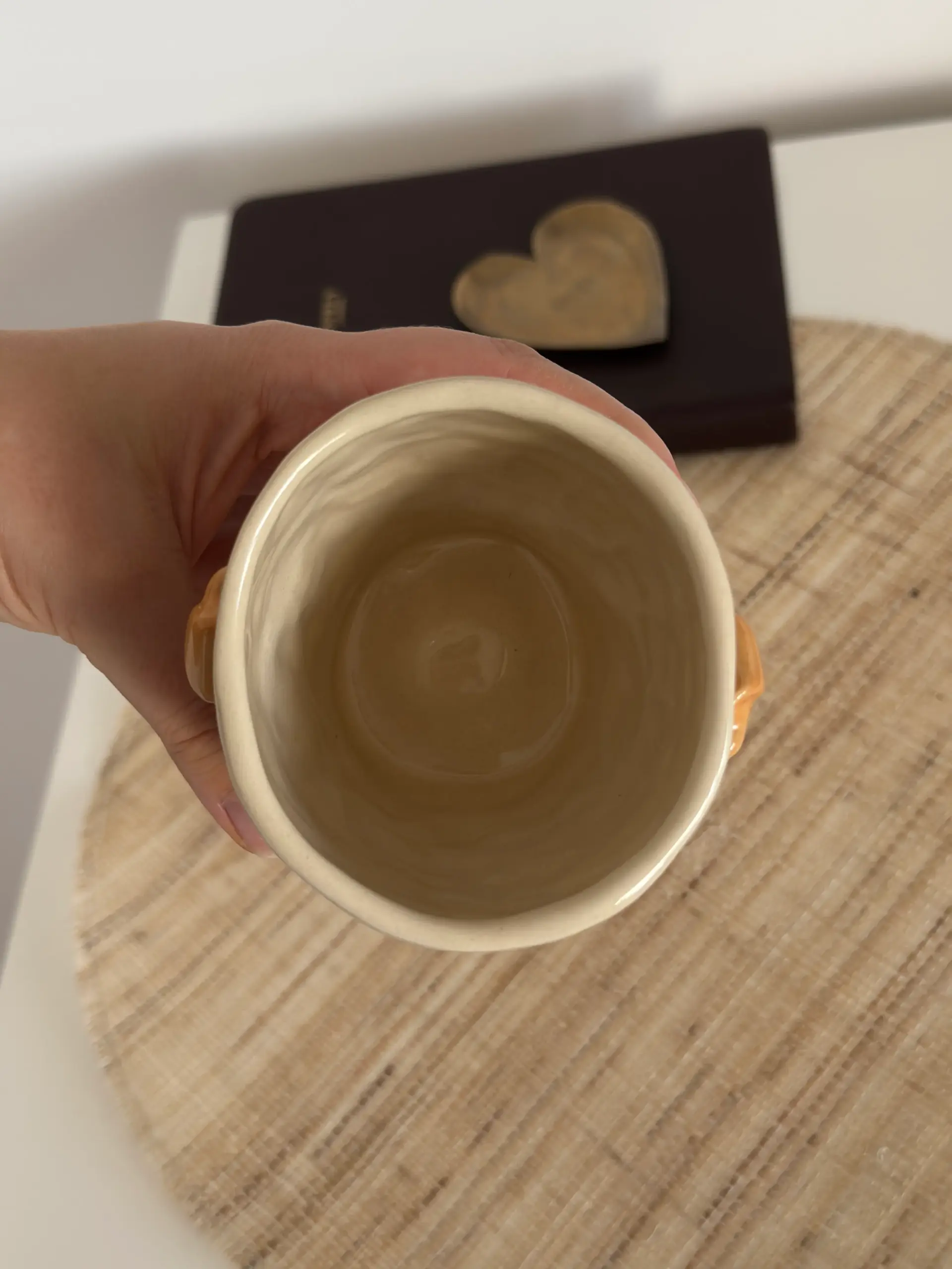 OUTLET! Owalny Kubeczek w Croissanty - bez uchwytu 260-300ml - obrazek 2