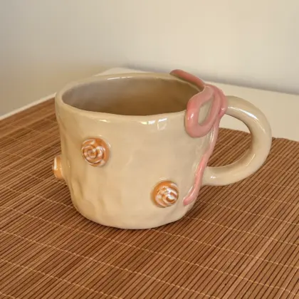 OUTLET! Kubek w Cynamonki z Kokardką